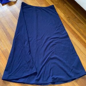 REFORMATION Navy skirt